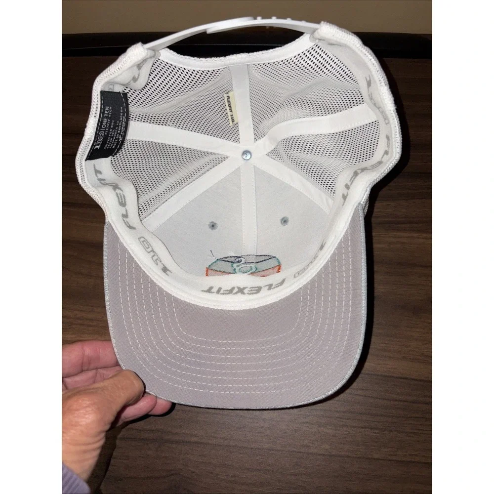 Insolito Tequila Flexfit 110 Cap Gray White Trucker Snap Back Hat Embroidered